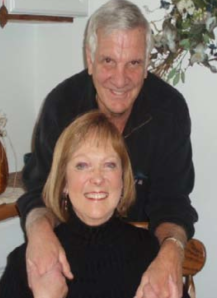 Dipert (front) and her husband Jim Dipert (back)