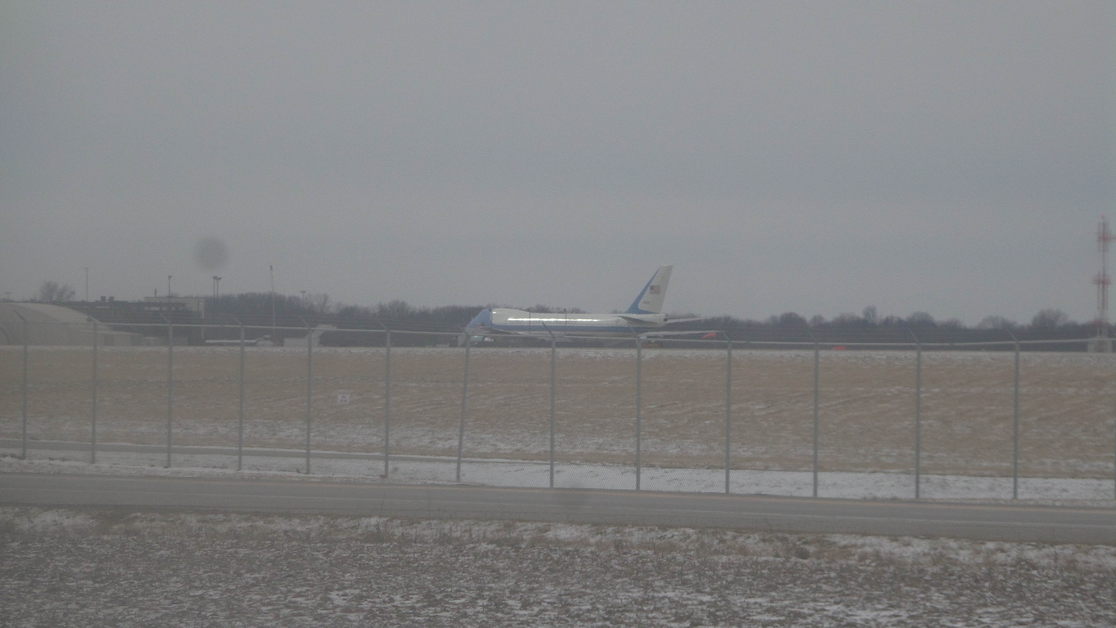 Air Force One Eagle has landed
